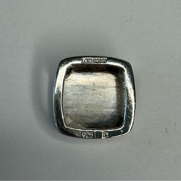 LORI BONN R Initial Sterling Silver Slide Charm For Bracelet “R is for Radiant” - Picture 6 of 10